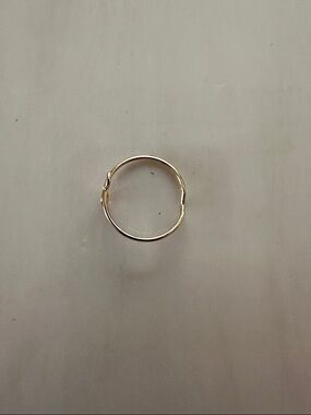 Gold-Tone Minimalist ring- Sleek Everyday Style